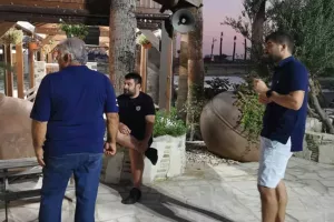 ΦΩΤΟΣ/Αγιασμός στον Αστέρα