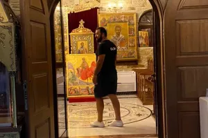 ΦΩΤΟΣ/Αγιασμός στον Αστέρα