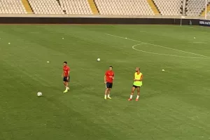 ΦΩΤΟΣ/Η προπόνηση του Αζερμπαϊτζάν