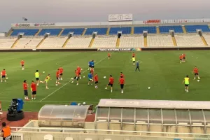ΦΩΤΟΣ/Η προπόνηση του Αζερμπαϊτζάν