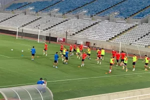 ΦΩΤΟΣ/Η προπόνηση του Αζερμπαϊτζάν