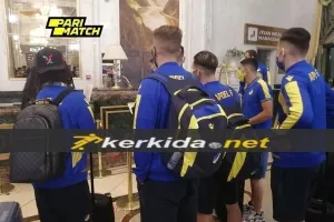 ΑΠΟΕΛ/ Στο ξενοδοχείο η αποστολή (Φώτος/Βίντεο)