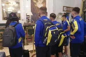 ΑΠΟΕΛ/ Στο ξενοδοχείο η αποστολή (Φώτος/Βίντεο)
