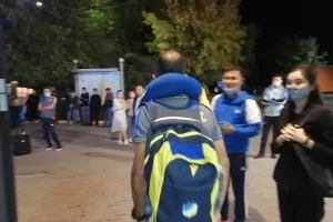 Έφθασε Shymkent το ΑΠΟΕΛ (φώτος/βίντεο)