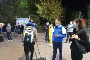Έφθασε Shymkent το ΑΠΟΕΛ (φώτος/βίντεο)
