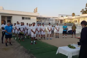 Αγιασμός πριν την πρεμιέρα