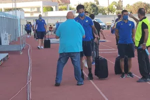 ΑΠΟΕΛ/Θερμομέτρηση κατά την άφιξη (φώτος)
