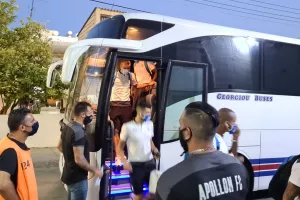 Άφιξη Απόλλωνα στο "ΠΑΠ" (βίντεο/φώτος)