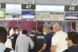 "Πέταξε" για Ελβετία/UPD (φώτος)