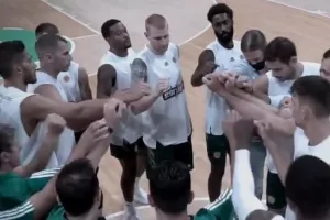 Έφτασε στη Λιθουανία ο Παναθηναϊκός (βίντεο)