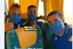 ΑΠΟΕΛ/Προς αεροδρόμιο (φώτος)