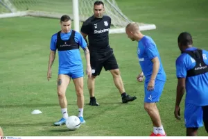 ΦΩΤΟΣ/Η προπόνηση του Απόλλωνα