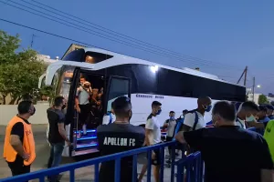 Άφιξη Απόλλωνα στο "ΠΑΠ" (βίντεο/φώτος)
