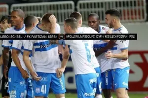 Αν προκριθεί ο ΑΠΟΛΛΩΝ με Charleroi ή Partizan 