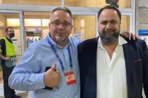 Ο Μαρινάκης με τον "δικό του" στην Κύπρο