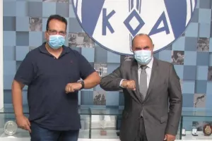 Ο Πρόεδρος ΚΟΑ συναντήθηκε με τον Διγενή Μόρφου 