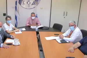 Ο Πρόεδρος ΚΟΑ συναντήθηκε με τον Διγενή Μόρφου 
