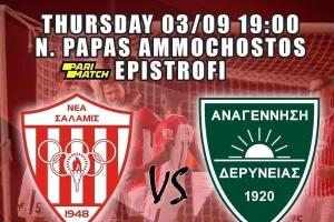 Τα εισιτήρια του φιλικού (Νέα Σαλαμίνα)