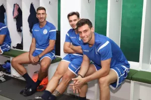 (ΦΩΤΟΣ) Η προπόνηση της Εθνικής μας
