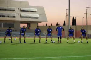 (ΦΩΤΟΣ) Η προπόνηση της Εθνικής μας