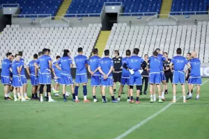 Η τελευταία προπόνηση της Εθνικής μας (Φώτος/Βίντεο)