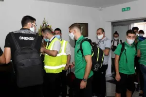(ΦΩΤΟΣ/ΒΙΝΤΕΟ) Αναχώρησε για Αθήνα η Ομόνοια 