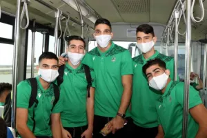 (Φώτος/βίντεο) Στο ξενοδοχείο η αποστολή της Ομόνοιας 