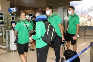 (Φώτος/βίντεο) Στο ξενοδοχείο η αποστολή της Ομόνοιας 