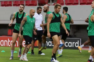 ΟΜΟΝΟΙΑ/ Η προπόνηση στο "Γ. Καραϊσκάκης" (Φώτος/Βίντεο)