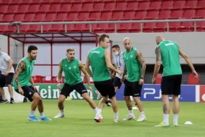 ΟΜΟΝΟΙΑ/ Η προπόνηση στο "Γ. Καραϊσκάκης" (Φώτος/Βίντεο)