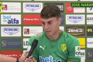 Χοσέ Ναράνχο στο AEK LARNACA TV 