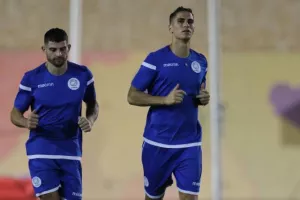 (ΦΩΤΟΣ) Η προπόνηση της Εθνικής μας