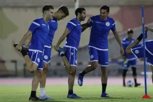 (ΦΩΤΟΣ) Η προπόνηση της Εθνικής μας
