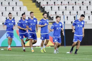 Η τελευταία προπόνηση της Εθνικής μας (Φώτος/Βίντεο)
