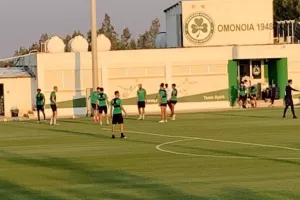 Η τελευταία προπόνηση της Ομόνοιας (Φώτος)
