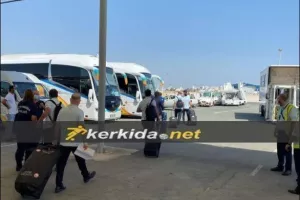 Έφτασε Κύπρο ο Ολυμπιακός (Φώτος)
