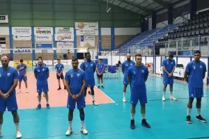 Αγιασμός στην πετοσφαρική Ανόρθωση (φώτος)