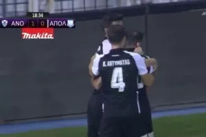 (BINTEO) To 1-0 με Οκριασβίλι