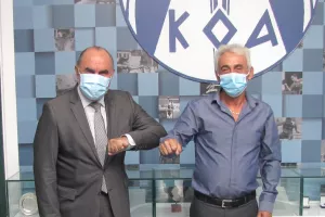 Ο Πρόεδρος ΚΟΑ συναντήθηκε με το Κ.Σ. Φαρμακά