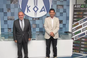 Ο Πρόεδρος ΚΟΑ συναντήθηκε με τον Σύμβουλο του Προέδρου της Δημοκρατίας για τον Αθλητισμό