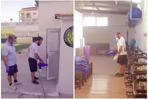 ΑΣΙΛ/ Ξεκίνησαν οι απολυμάνσεις (Φώτος)