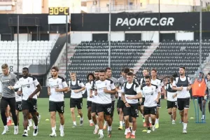 Προπόνηση στη Θεσσαλονίκη και αναχώρηση για Κρασνοντάρ