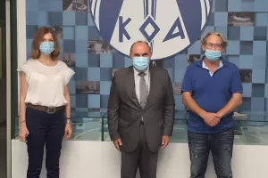 Ο Πρόεδρος ΚΟΑ συναντήθηκε με το Κ.Σ. Πεντακώμου (φώτος)