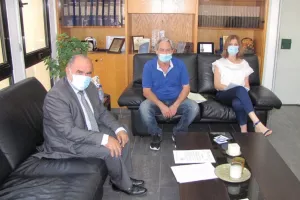 Ο Πρόεδρος ΚΟΑ συναντήθηκε με το Κ.Σ. Πεντακώμου (φώτος)