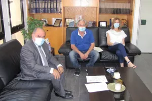 Ο Πρόεδρος ΚΟΑ συναντήθηκε με το Κ.Σ. Πεντακώμου (φώτος)