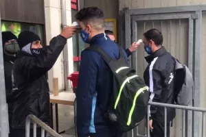 Αφιξη και θερμομέτρηση στο "Josy Barthel" (βίντεο)