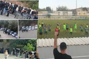 (ΑΛΣ Ομόνοια) "Προκλητική παρουσία αστυνομίας/Θα θέσουμε σοβαρό ζήτημα για τις συγκεκριμένες τακτικές"