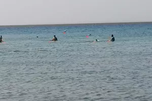 (ΦΩΤΟΣ) Προπόνηση... στο νερό 