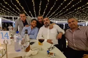 Σε δεξίωση οι Μίχα και Γιάννος