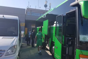 (Kerkida βίντεος/φώτος) Η άφιξη της Ομόνοιας στη Θεσσαλονίκη
